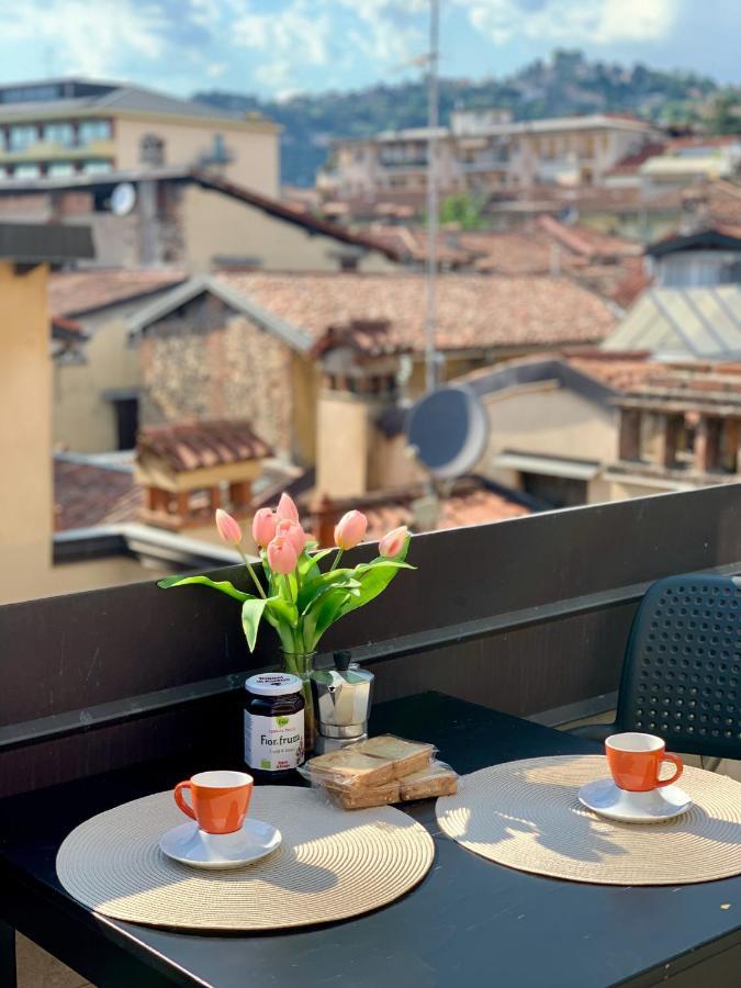 Magic Place Bergamo! Relax Apartment With Terrace In The Heart Of The City Εξωτερικό φωτογραφία